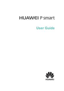 Huawei P Smart manual. Tablet Instructions.
